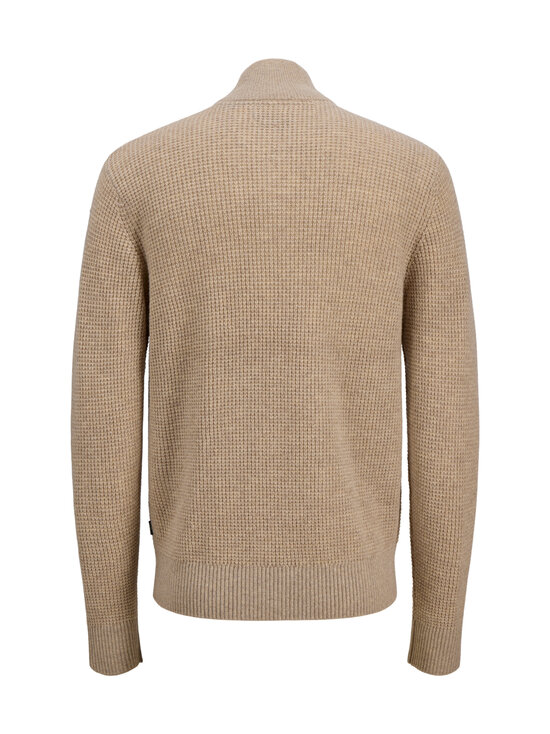 Jack & Jones - Jprblulambswool Waffle Half Zip džemperis - SILVER LINING DETAIL:MELANGE | Stockmann - photo 2