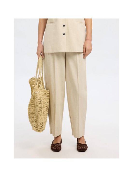 Selected - SlfMara Barrel -housut - SANDSHELL | Stockmann - photo 2