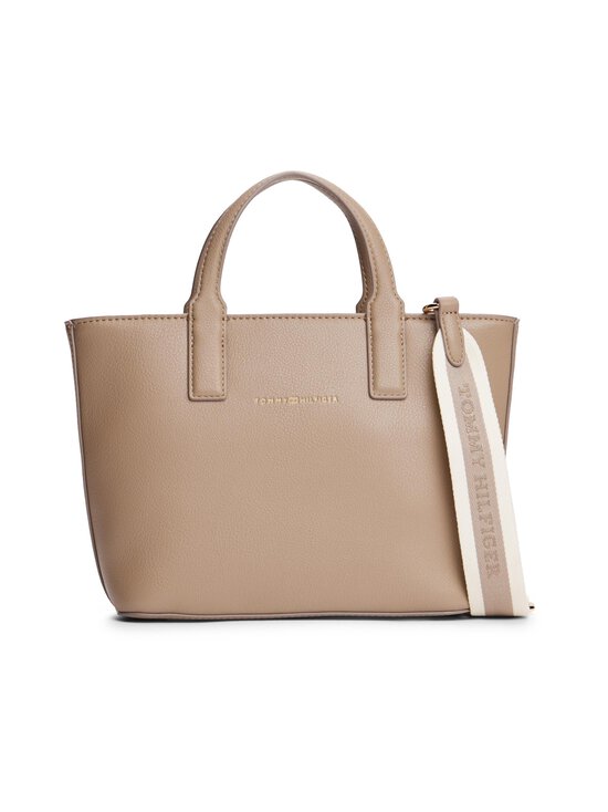 Tommy Hilfiger - Logotape Mini Tote -laukku - AFE COASTAL TAUPE - photo 1 Tommy Hilfiger - Logotape Mini Tote -laukku - AFE COASTAL TAUPE | Stockmann - photo 1