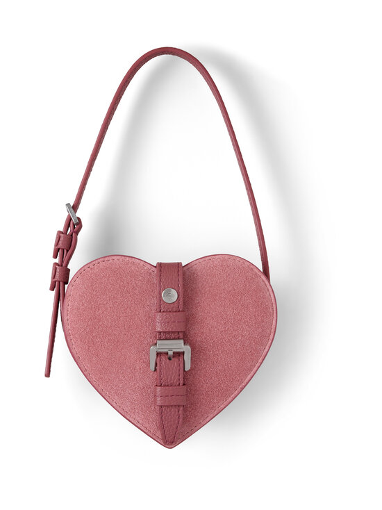 Mulberry - Roxanne Mini Heart ādas soma - J647 PINK SCRUMPY | Stockmann - photo 1