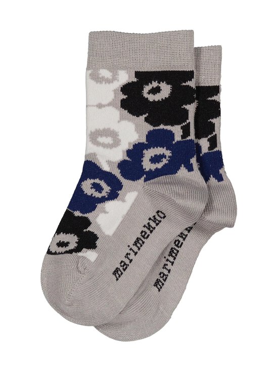 Marimekko - Makeinen Unikko -nilkkasukat - 935 MUSTA-SINI-PUNA - photo 2 Marimekko - Makeinen Unikko -nilkkasukat - 935 MUSTA-SINI-PUNA | Stockmann - photo 2