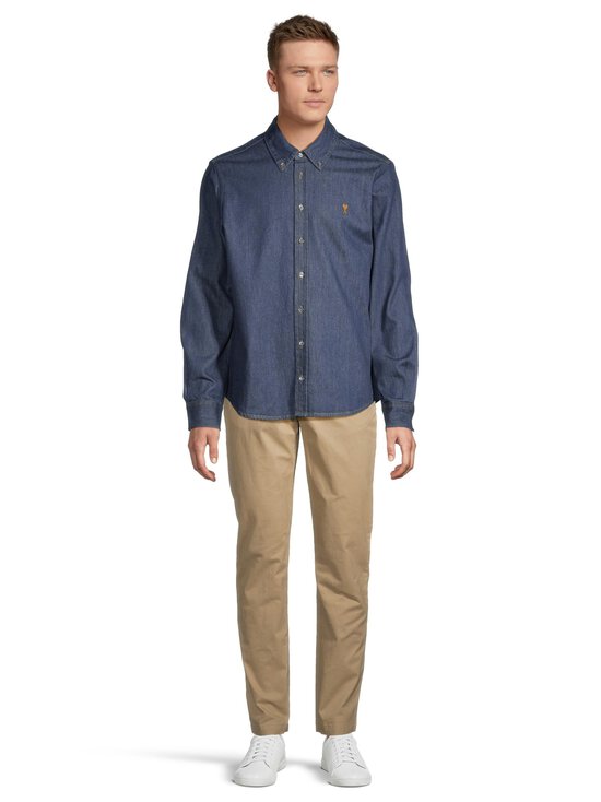 Ami - Contrasted Ami De Coeur -farkkupaita - INDIGO | Stockmann - photo 2