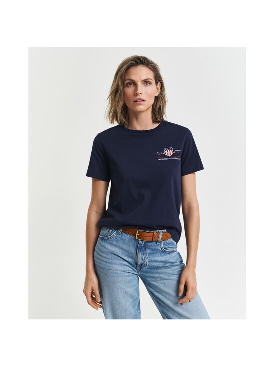 GANT - Regular Archive Shield t-paita - 433 EVENING BLUE | Stockmann - photo 2