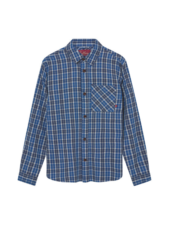 MOS MOSH - MMGDavid Spring Check -kauluspaita - 460 INDIGO BLUE | Stockmann - photo 1