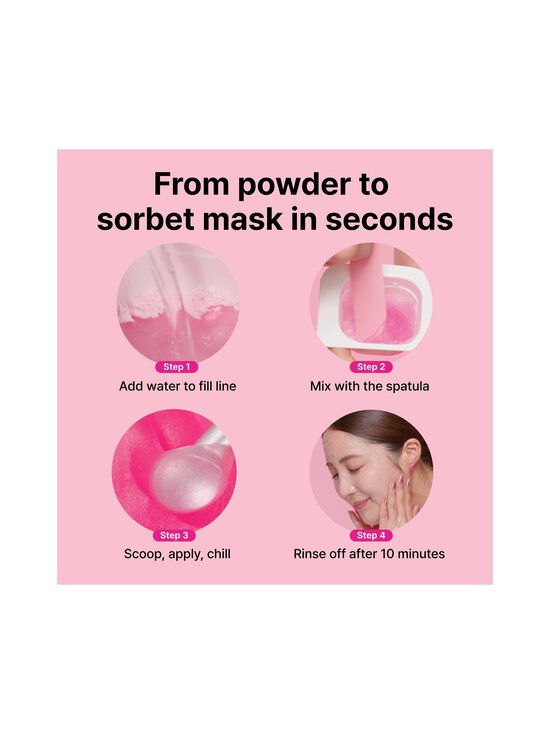 Dr.Jart+ - Cryo Rubber Sorbet Icy Facial Mask -kasvonaamio - NOCOL | Stockmann - photo 7