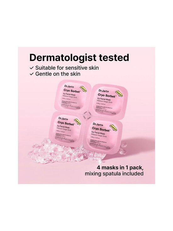 Dr.Jart+ - Cryo Rubber Sorbet Icy Facial Mask -kasvonaamio - NOCOL | Stockmann - photo 9