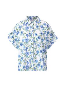 rich & royal - Printed Cotton kreklblūze - 769 PALACE BLUE | Stockmann