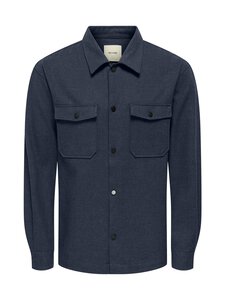 Only & Sons - Onsmark Brushed Overshirt jaka - BLUE NIGHTS | Stockmann