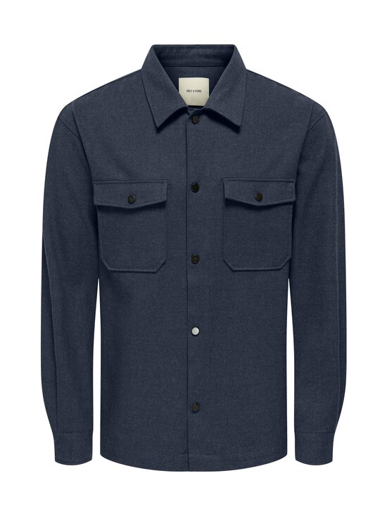 Only & Sons - Onsmark Brushed Overshirt jaka - BLUE NIGHTS | Stockmann - photo 1