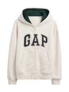 GAP - Logo Full Zip jaka ar kapuci - BOYS PALE GREY HEATHER BC01 | Stockmann