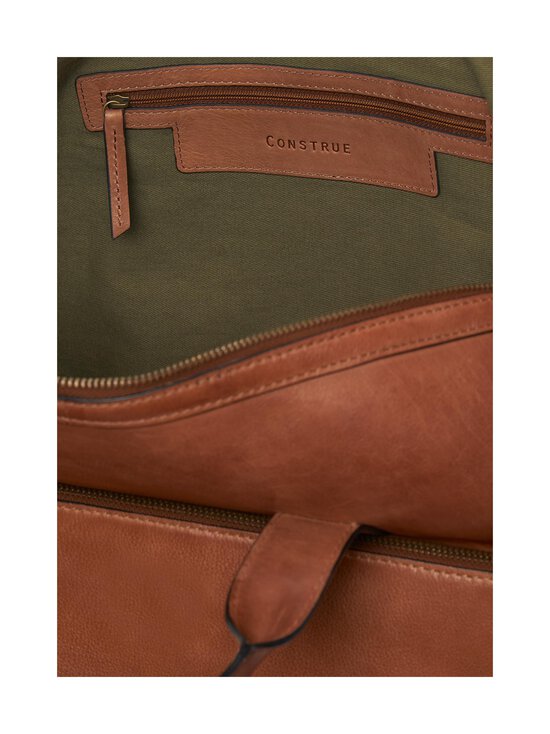 CONSTRUE - Surrey-nahkalaukku - COGNAG BROWN | Stockmann - photo 2