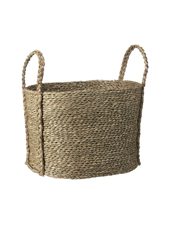 Mori Seagrass Basket -kori 40 x 27 x 29 cm