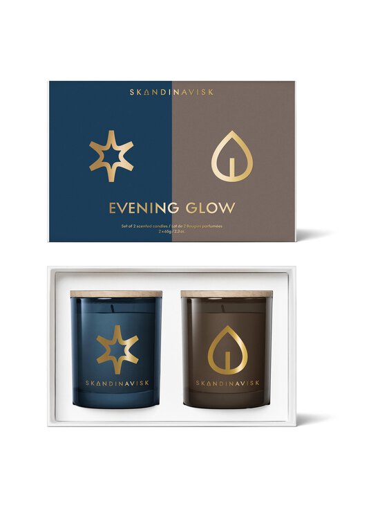 Skandinavisk - Evening Glow Giftset aromātisko sveču komplekts 2 x 65 g - MULTICOLOR | Stockmann - photo 1