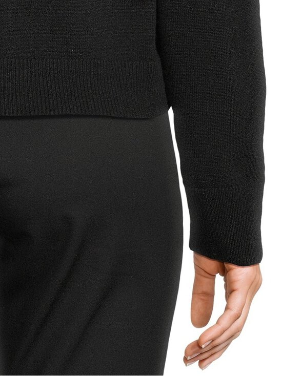 ESSENTIALS by Stockmann - Siiri-kashmirneuletakki - BLACK - MC-27060 | Stockmann - photo 5
