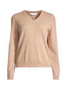 ESSENTIALS by Stockmann - Kašmiirkudum Sally V-neck - LT.BROWN - ALMONDINE MC-27092 ESSENTIALS by Stockmann - Kašmiirkudum Sally V-neck - LT.BROWN - ALMONDINE MC-27092 | Stockmann