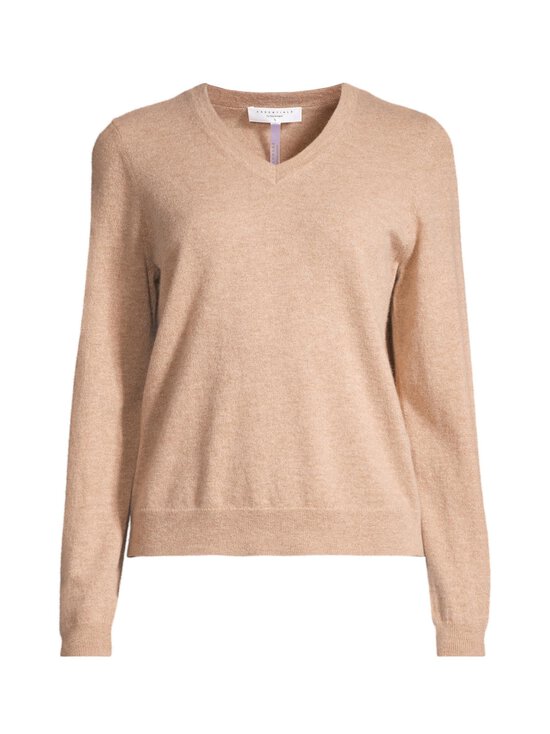 ESSENTIALS by Stockmann - Sally V-neck -kashmirneule - LT.BROWN - ALMONDINE MC-27092 - photo 1 ESSENTIALS by Stockmann - Sally V-neck -kashmirneule - LT.BROWN - ALMONDINE MC-27092 | Stockmann - photo 1