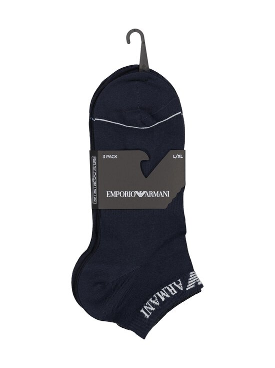 Emporio Armani - Sokid, 3 paari - MB154 ARMANI BLUE/ ARMANI - photo 3 Emporio Armani - Sokid, 3 paari - MB154 ARMANI BLUE/ ARMANI | Stockmann - photo 3