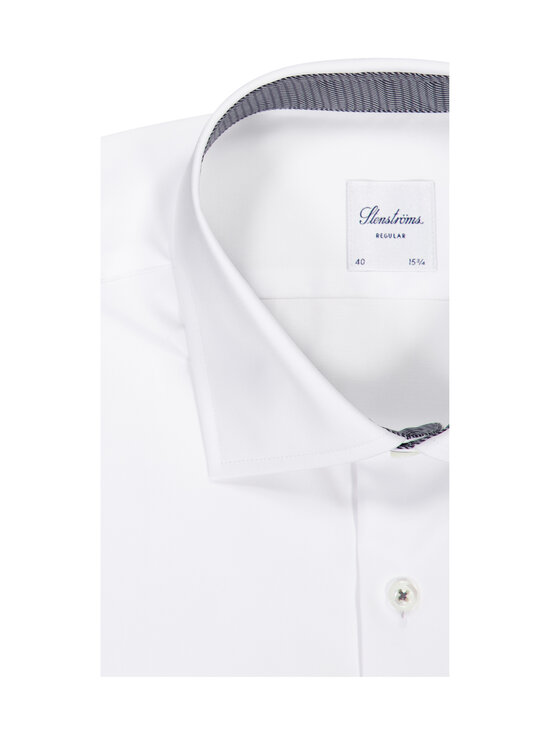 Stenströms - Regular Cuff Contrast -kauluspaita - 000 WHITE | Stockmann - photo 2