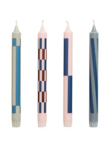 HAY - Pattern-kynttilät 4 kpl - MULTI | Stockmann