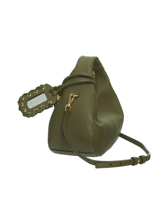 Ganni - Hobo Mini Grained -laukku - MILITARY OLIVE | Stockmann - photo 2