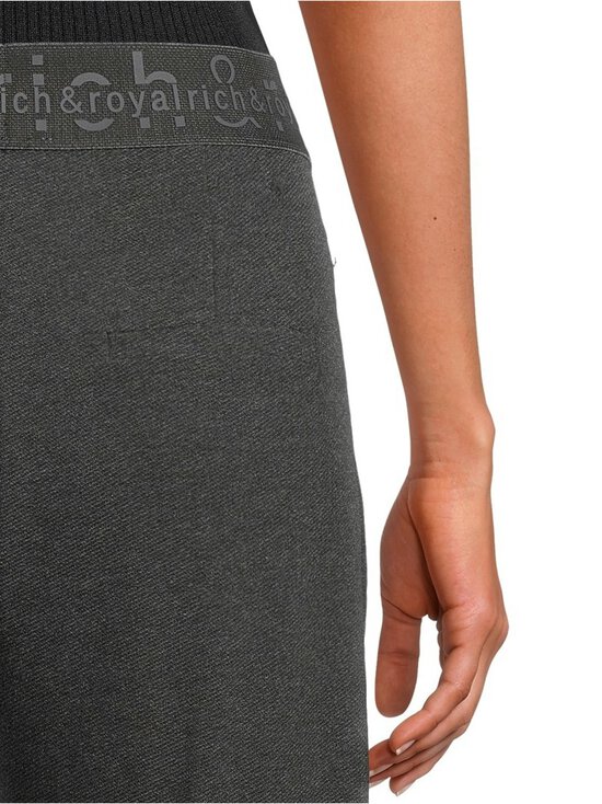 rich & royal - Püksid Elastic Tape - 890 BLACK | Stockmann - photo 6