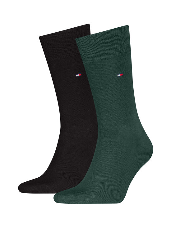 Tommy Hilfiger - Sokid Classic 2 paari - 152 DEEP GREEN | Stockmann - photo 1