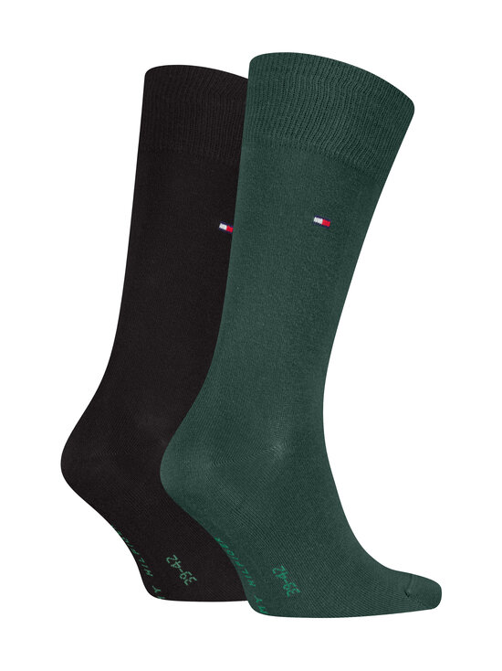 Tommy Hilfiger - Sokid Classic 2 paari - 152 DEEP GREEN | Stockmann - photo 2