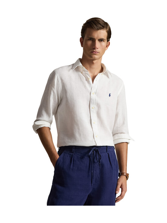Polo Ralph Lauren - Sport lina krekls ar apkakli - WHITE | Stockmann - photo 2