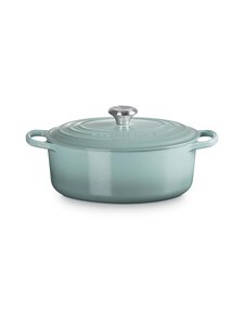 Le Creuset - Cast Iron Oval -valurautapata 4,7 l - SEA SALT | Stockmann