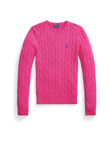 Polo Ralph Lauren - Julianna-palmikkoneule - ACCENT PINK | Stockmann