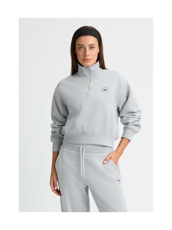 Röhnisch - Soft Sweat Half Zip treniņu krekls - 0006 GREY MELANGE - photo 2 Röhnisch - Soft Sweat Half Zip treniņu krekls - 0006 GREY MELANGE | Stockmann - photo 2