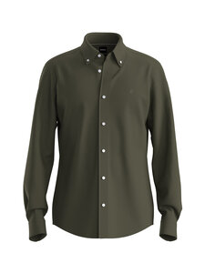 BOSS - Roan-kauluspaita - OPEN GREEN | Stockmann