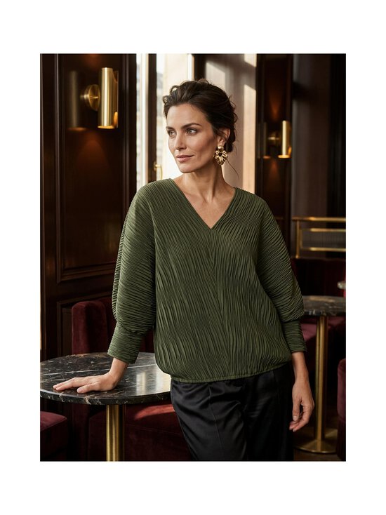 Katri Niskanen - Pluus Shell - KHAKI | Stockmann - photo 3