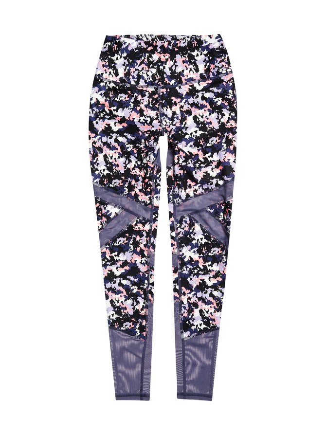 Grey camo sports leggings
