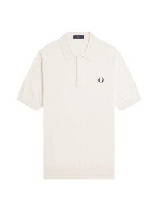 Fred Perry - Cotton Knitted -pikeepaita - 560 ECRU Fred Perry - Cotton Knitted -pikeepaita - 560 ECRU | Stockmann