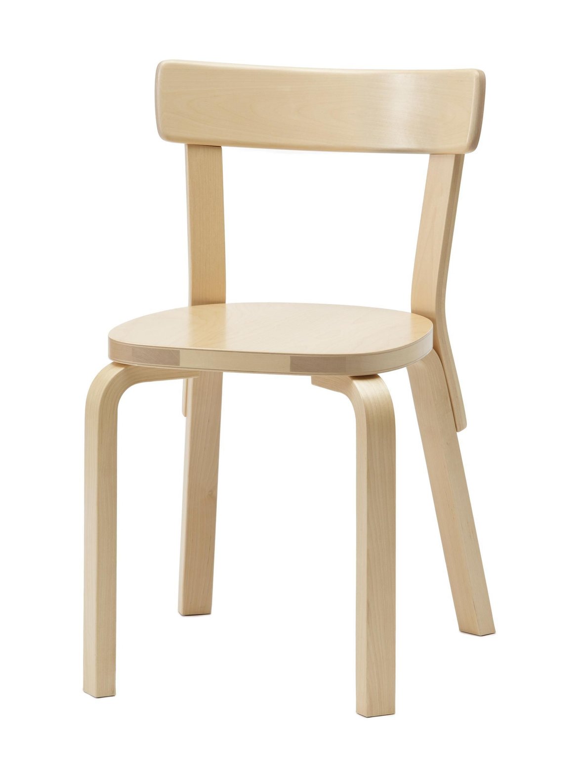 Koivu Artek 69 tuoli 086420 koivua | 47 x 44 x 76 cm | Koti 69 tuoli, koottu, Artek