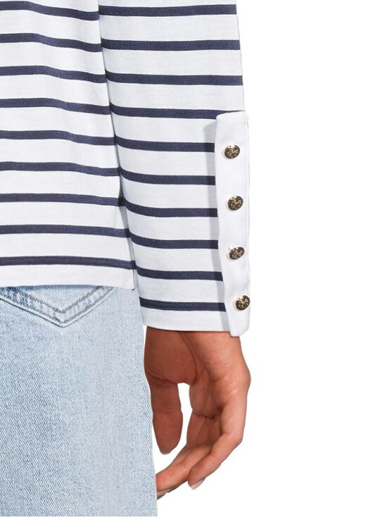 Emporio Armani - Jumper-trikoopaita - FB065 FANCY WARM WHITE/MINERAL BLUE | Stockmann - photo 6