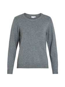 Vila - Kampsun Viril - MEDIUM GREY MELANGE | Stockmann