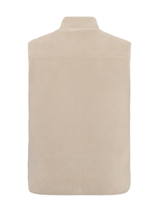 Knowledge Cotton Apparel - Loose Fit Zip Fleece -liivi - 1228 LIGHT FEATHER GRAY | Stockmann - photo 2