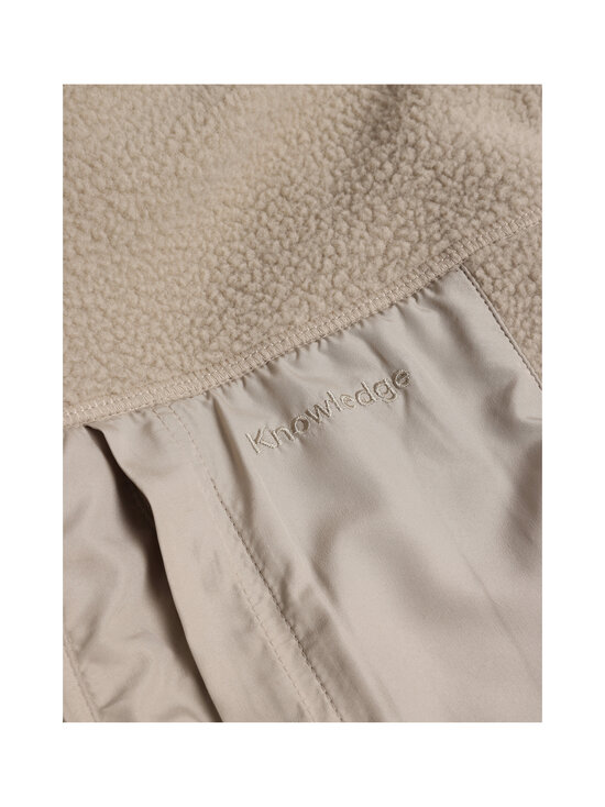 Knowledge Cotton Apparel - Loose Fit Zip Fleece -liivi - 1228 LIGHT FEATHER GRAY | Stockmann - photo 3