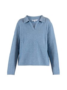 BLUE - Lara Polo -neulepusero - DARK SKYBLUE MELANGE | Stockmann