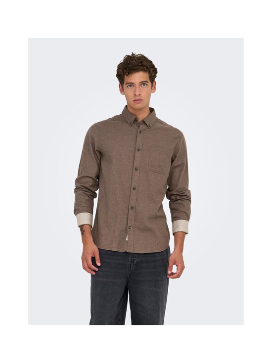 Only & Sons - Triiksärk OnsRoad Life Regular Melange - FALCON - photo 3 Only & Sons - Triiksärk OnsRoad Life Regular Melange - FALCON | Stockmann - photo 3