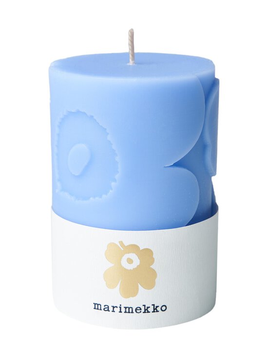 Marimekko - Marimekko Unikko -pöytäkynttilä - LIGHT BLUE | Stockmann - photo 1