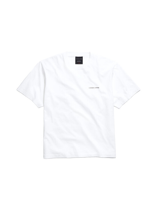 Canada Goose - Novo With Back Graphic T-krekls - 9227 OPTIC WHITE - BLANC OPTIQUE | Stockmann - photo 1