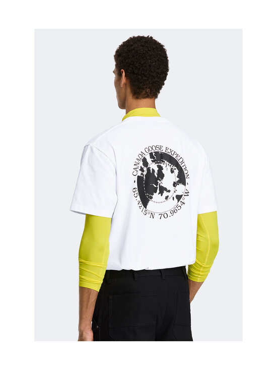 Canada Goose - Novo With Back Graphic T-krekls - 9227 OPTIC WHITE - BLANC OPTIQUE | Stockmann - photo 4