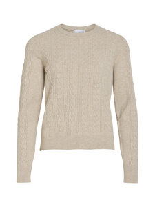 Vila - ViKerry-palmikkoneule - NATURAL MELANGE | Stockmann
