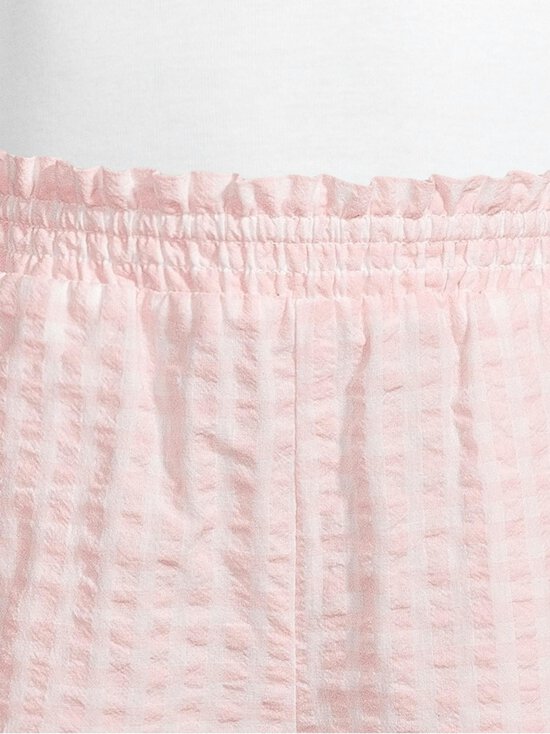 Bogi - Melanie Seersucker -shortsit - SOFT PINK/SOFT WHITE CHECK | Stockmann - photo 5