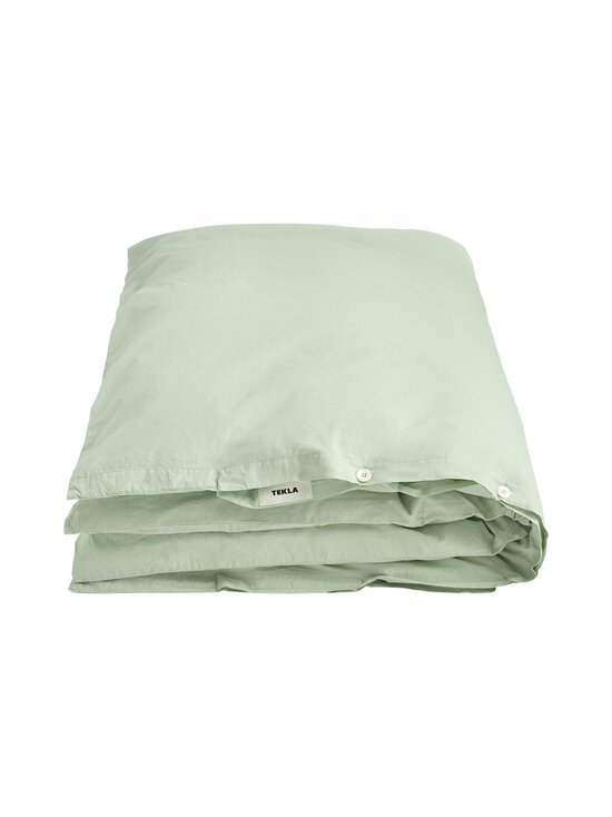 Tekla - Percale-pussilakana - POWDER GREEN | Stockmann - photo 1