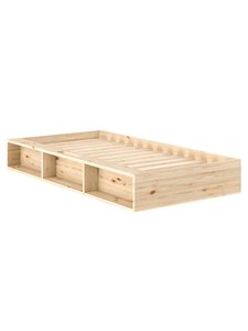 Karup - Ziggy-sänkyrunko mänty 90 x 200 cm - BEIGE | Stockmann