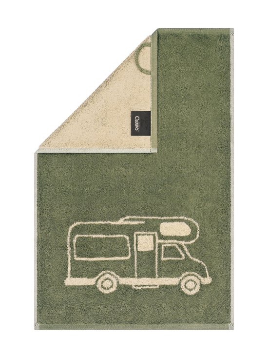 Cawo - Postcard Camper -pyyhe - 15 GREEN | Stockmann - photo 1